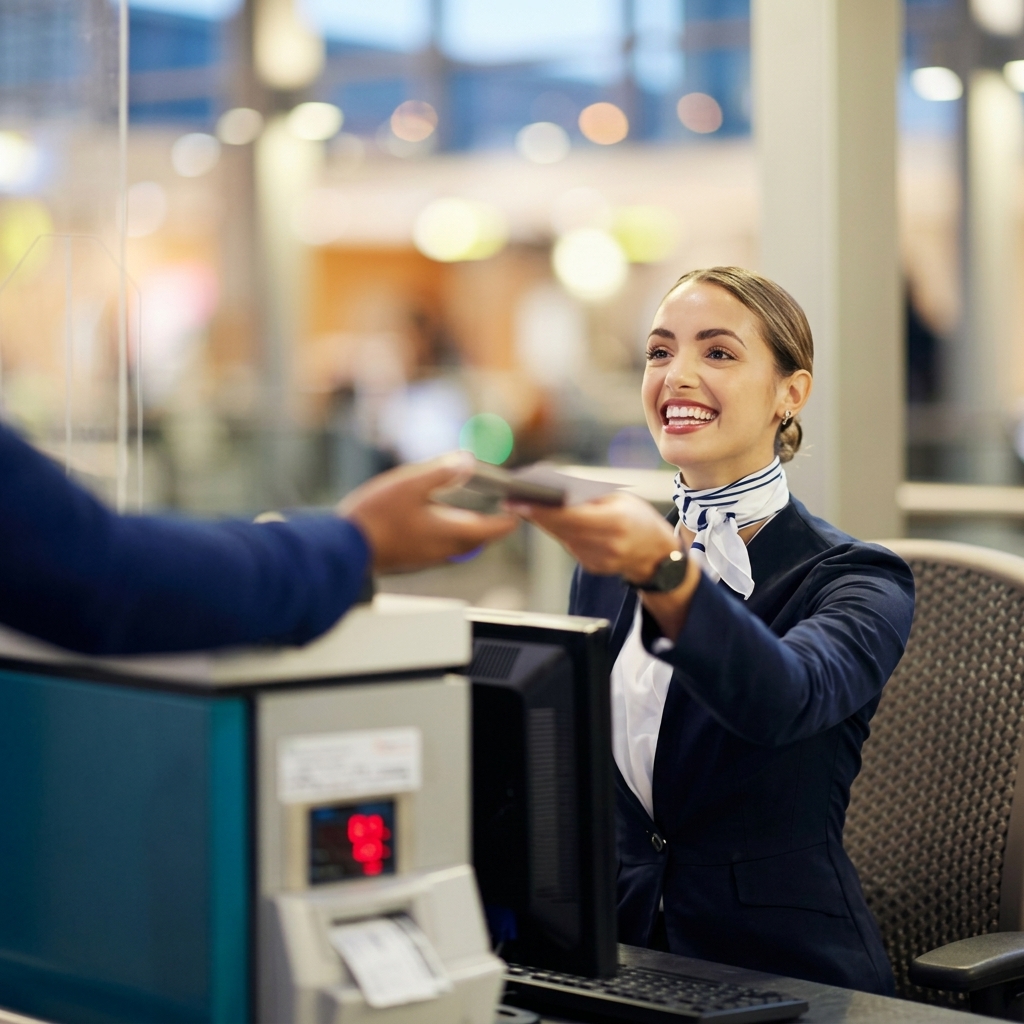 Flight booking & ticketing